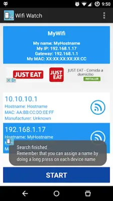 Wifi Watch android App screenshot 2