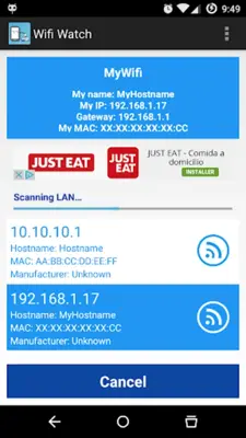 Wifi Watch android App screenshot 3